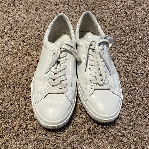 Vince Fulton Sneakers SZ 9.5 White Leather Classic Work Shoes EU 43 Business EUC - Picture 5 of 10